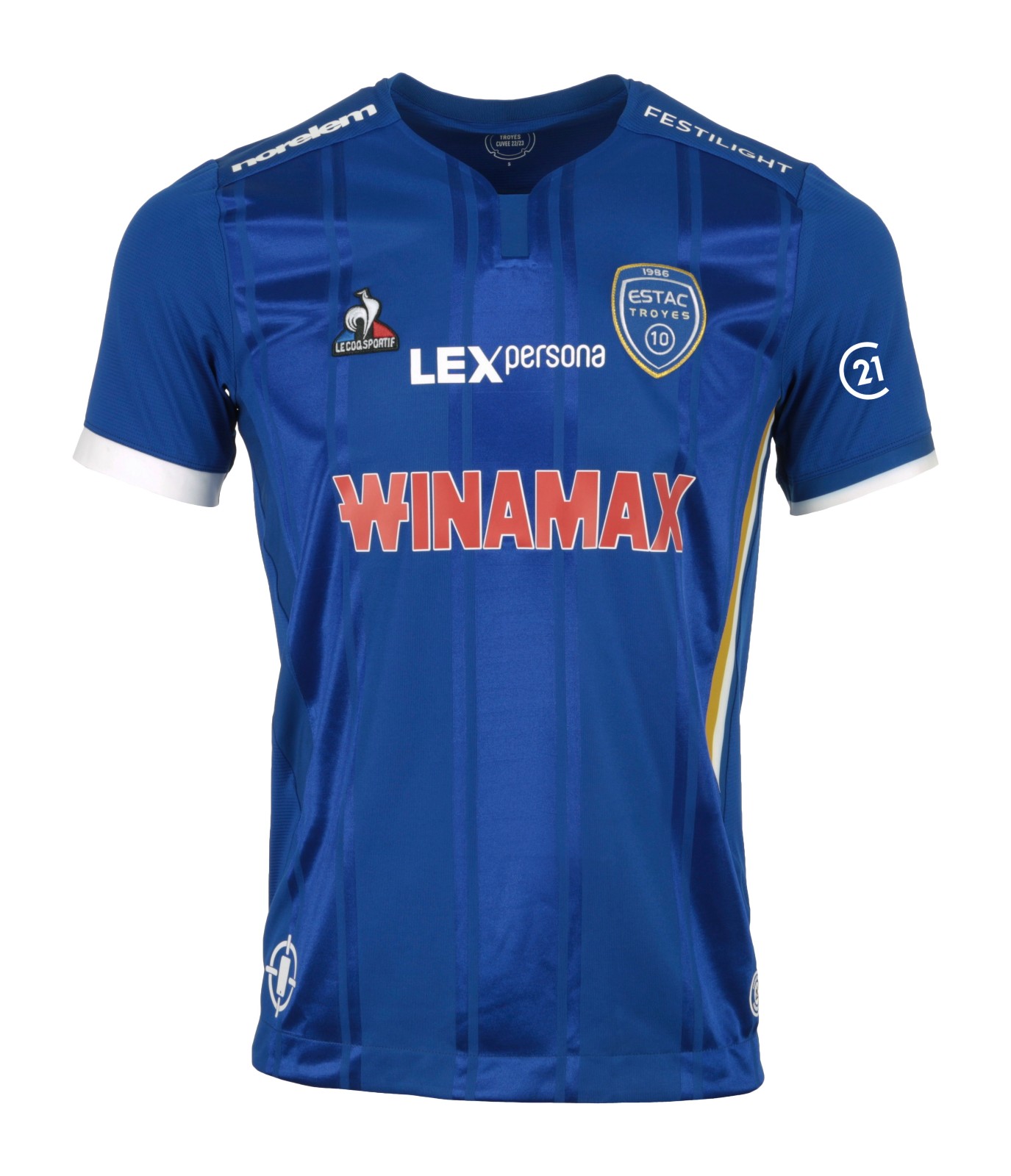 Maillot Domicile Troyes 2022-23