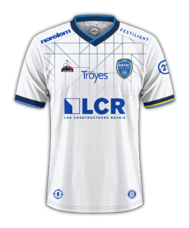 Maillot Exterieur Troyes 2023-24