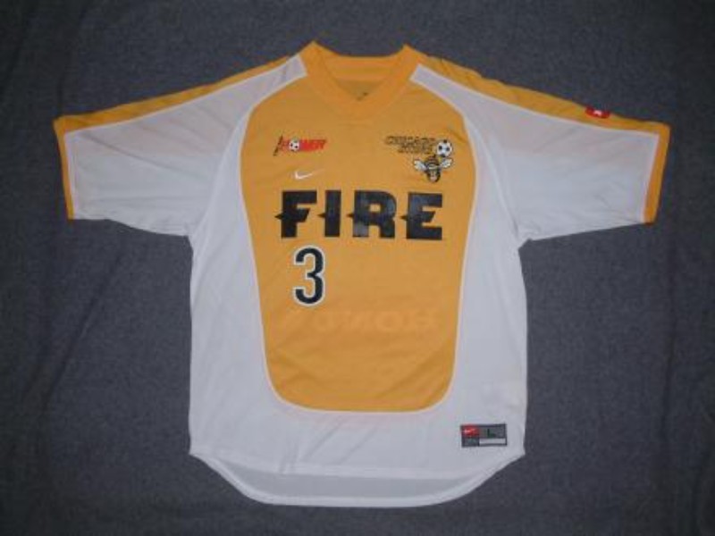 Maillot NASL Throwback Chicago Fire 2001