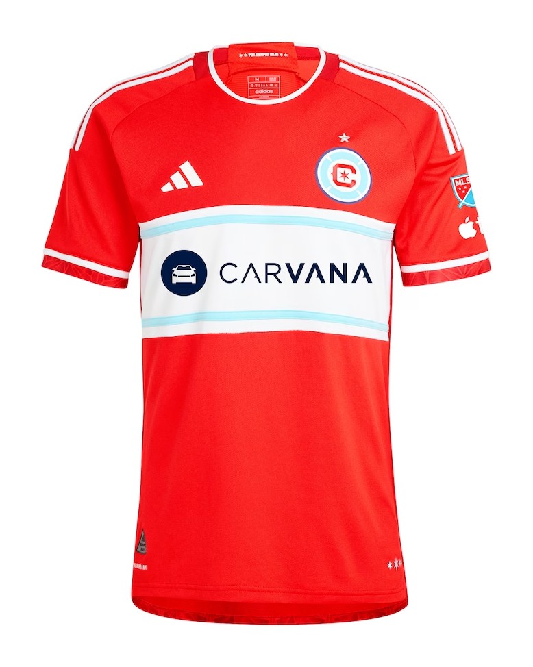 Maillot Domicile Chicago Fire 2025