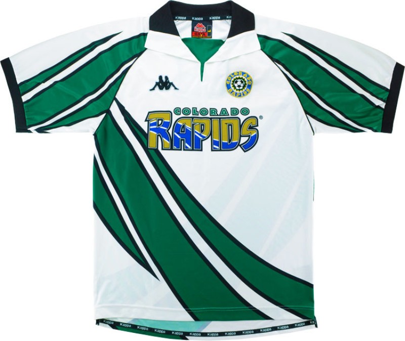 Maillot Domicile Colorado Rapids 1999