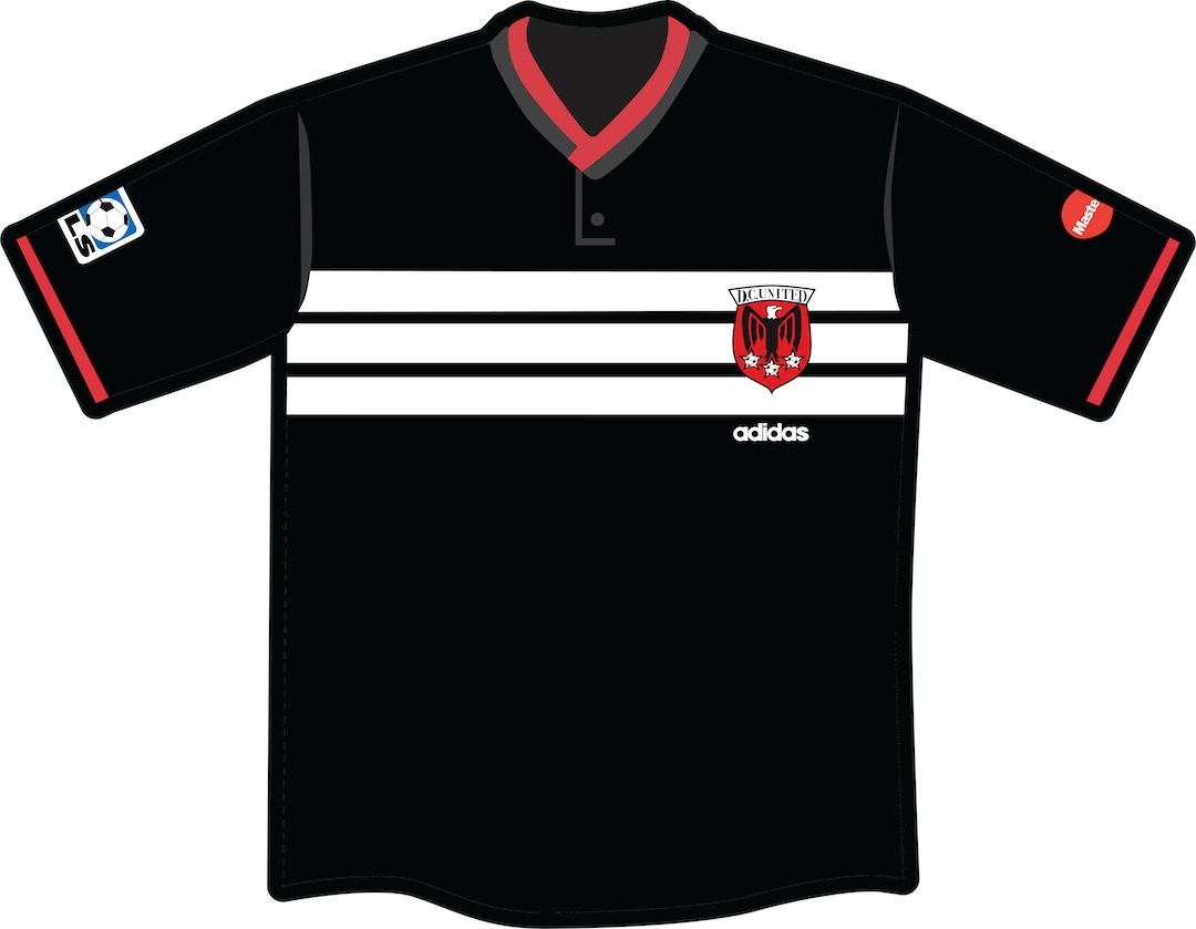 Maillot Domicile DC United 1996