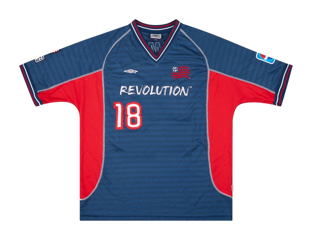 Maillot Domicile New England Revolution 2002