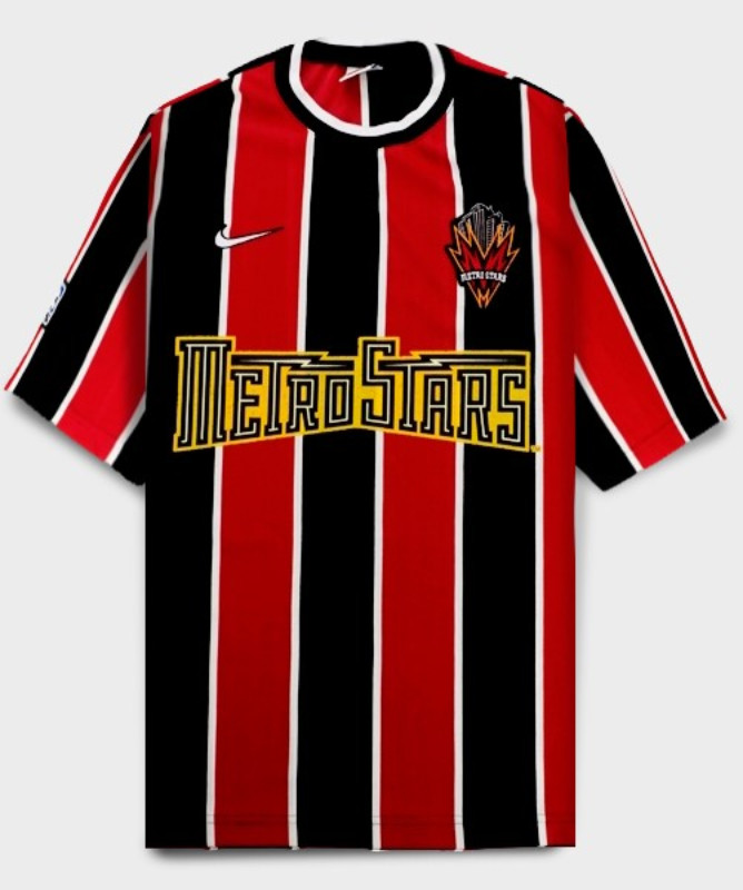Maillot Domicile New York/New Jersey MetroStars 1997