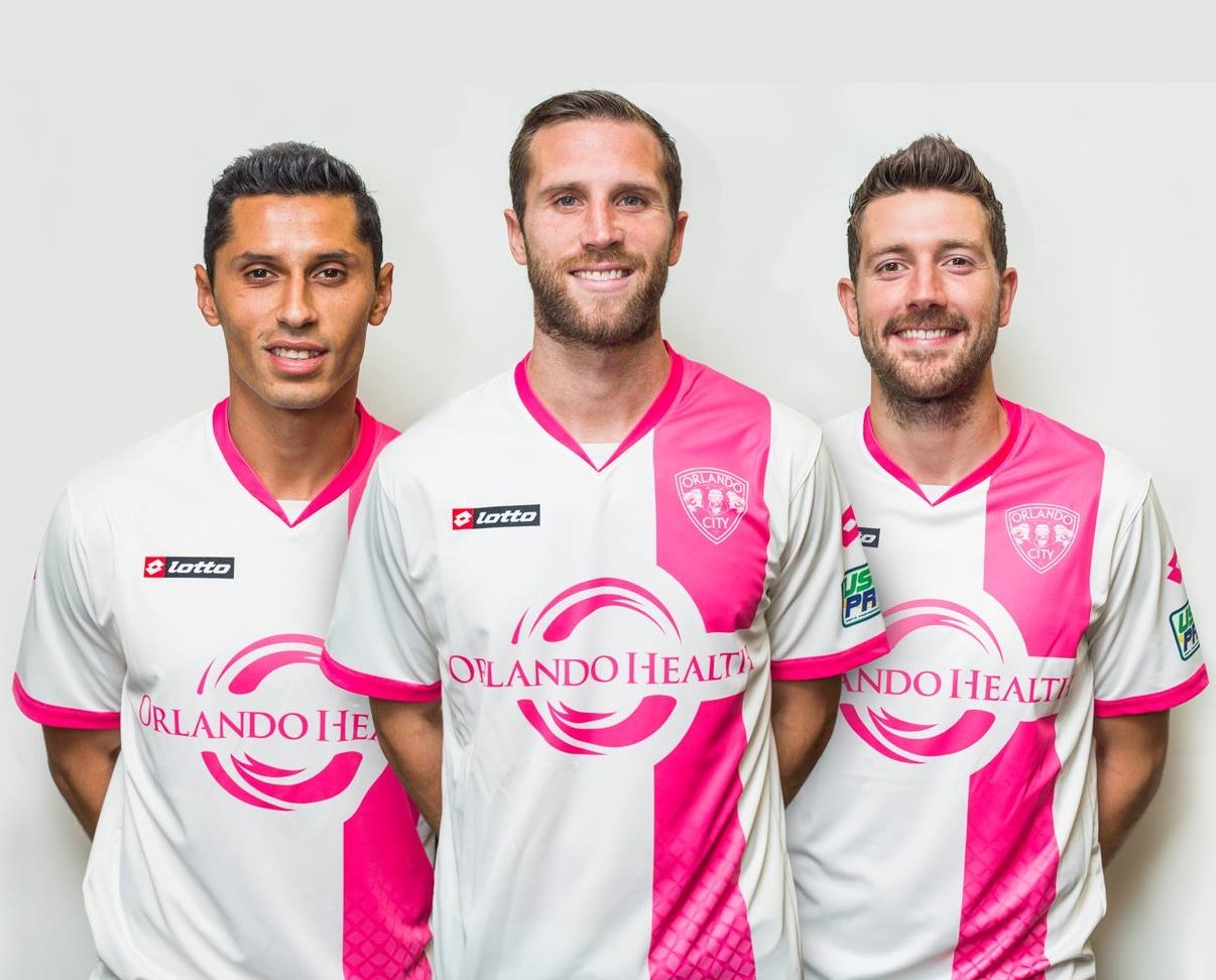 Maillot Pink October Orlando City 2014