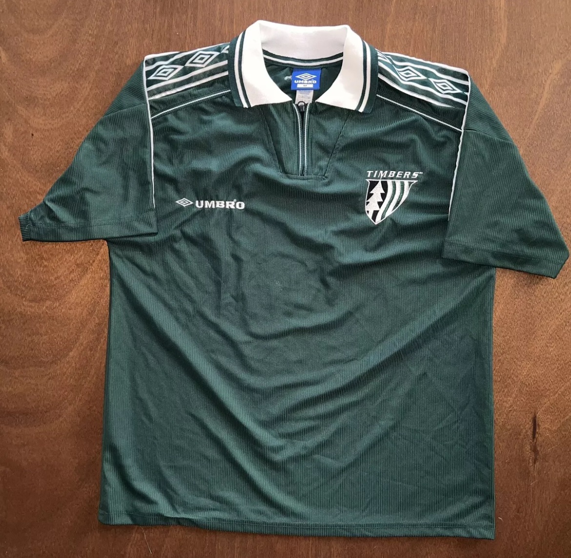 Maillot Domicile Portland Timbers 2001