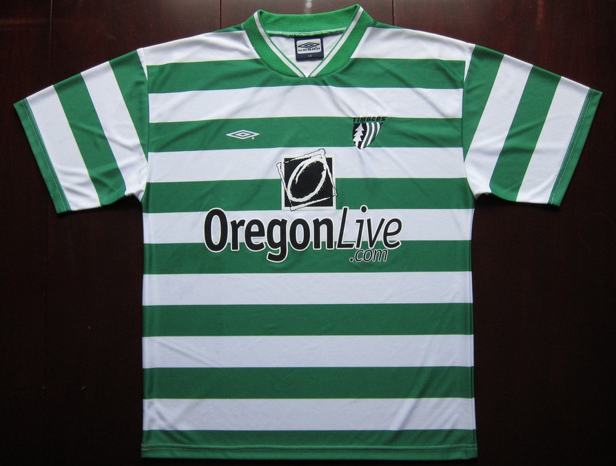 Maillot Domicile Portland Timbers 2003