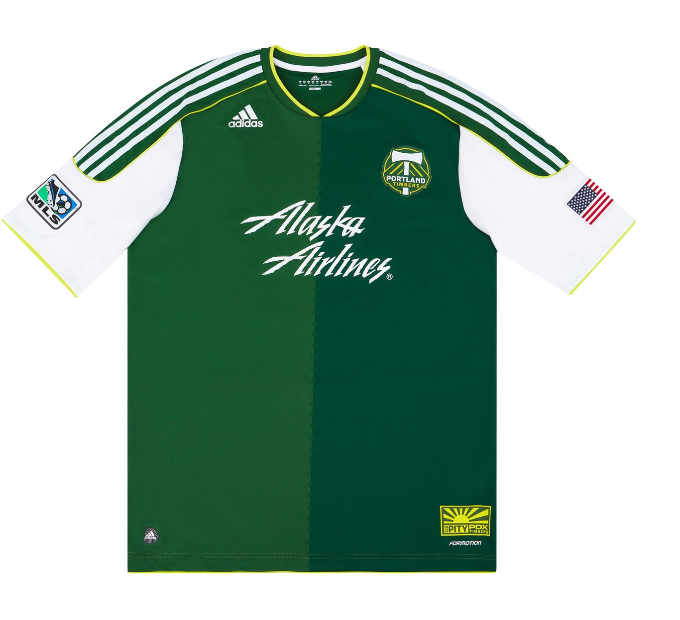Maillot Domicile Portland Timbers 2011