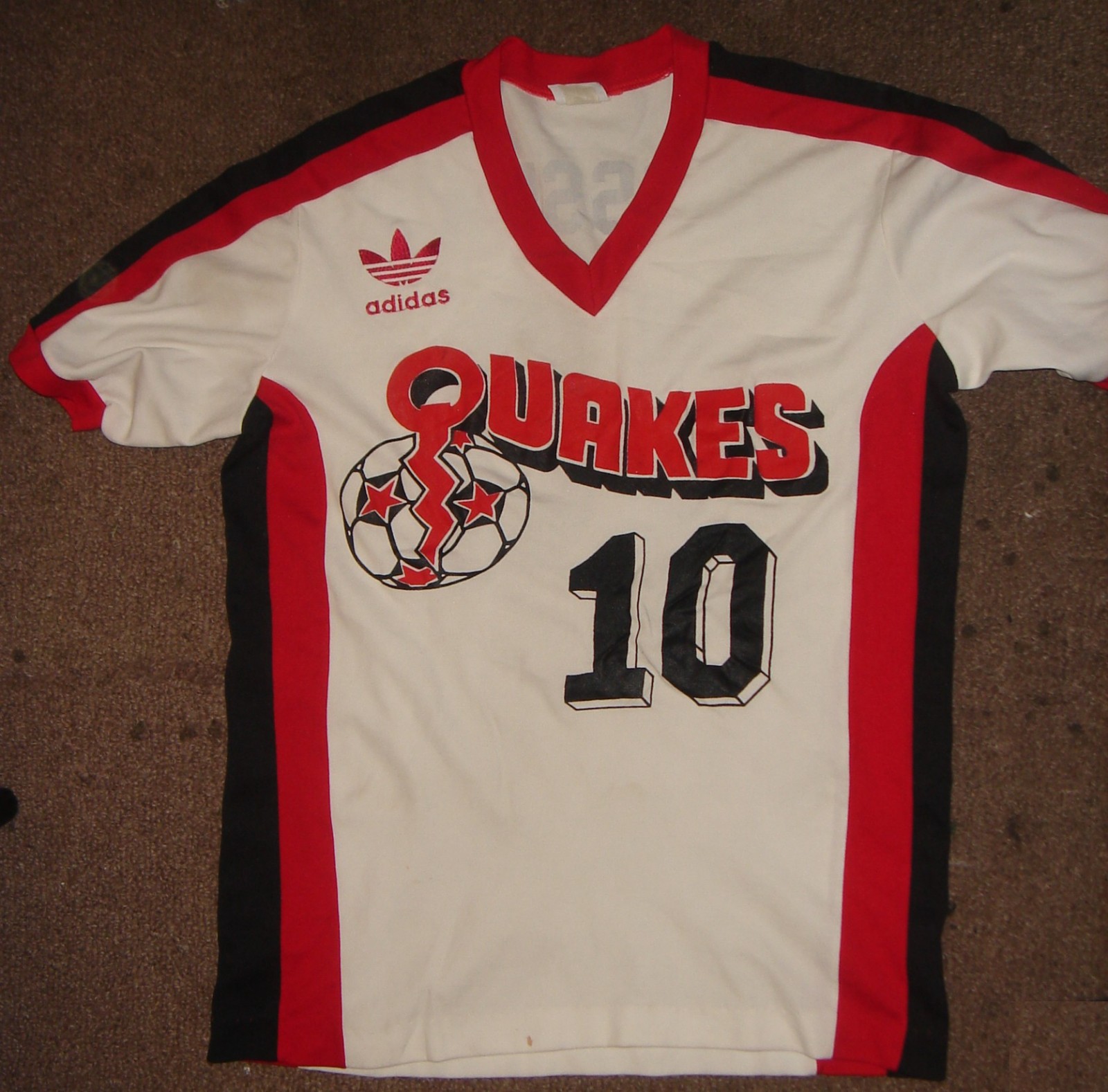 Maillot Exterieur San Jose Earthquakes 1981