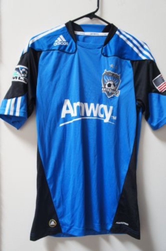 Maillot Third San Jose Earthquakes 2010