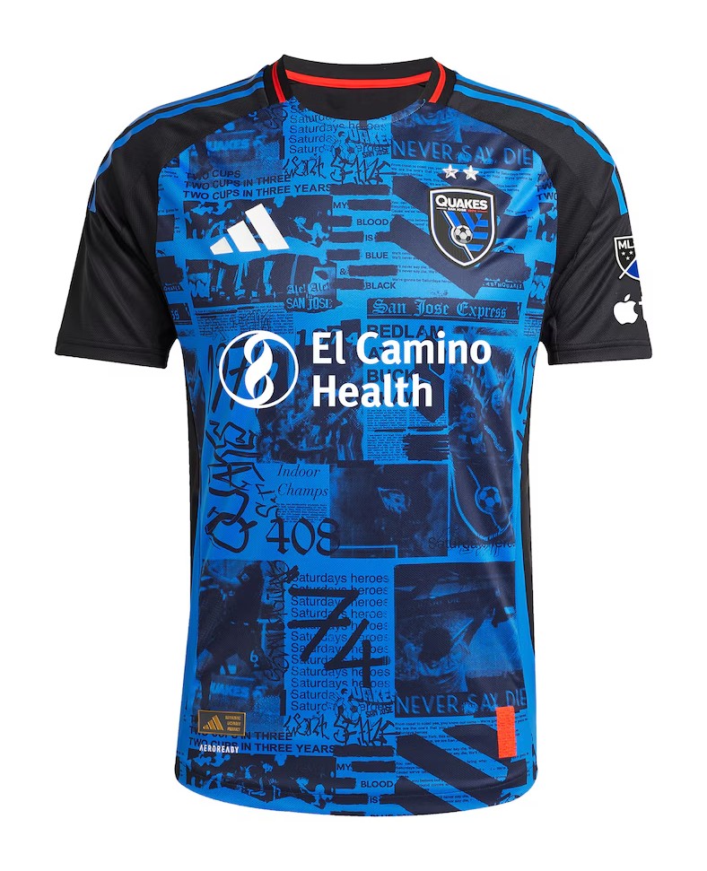 Maillot Domicile San Jose Earthquakes 2025