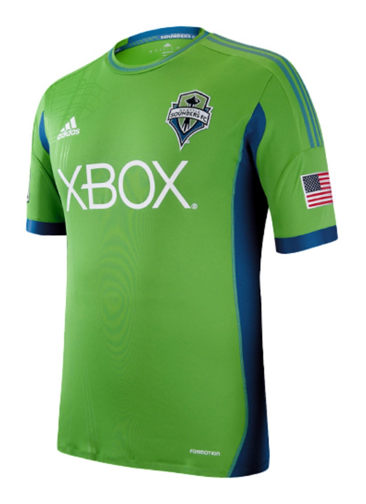 Maillot Domicile Seattle Sounders 2013
