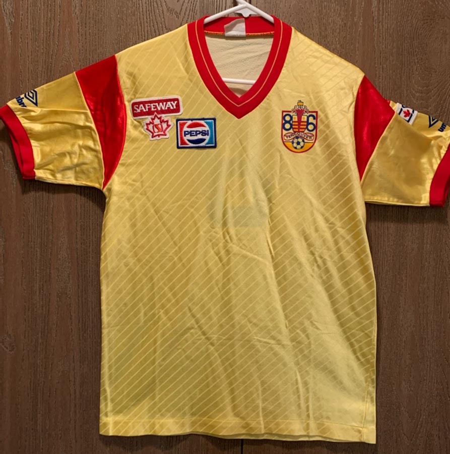 Maillot Domicile Vancouver 86ers 1987