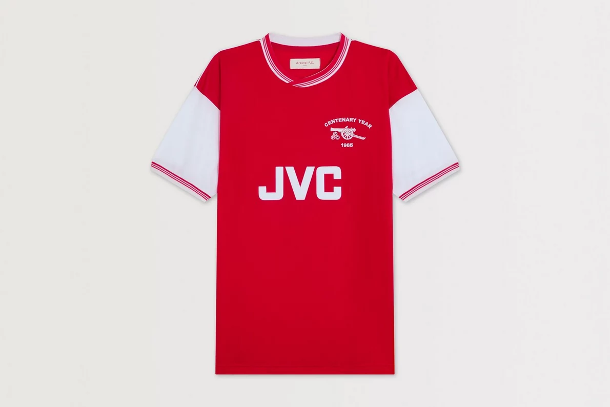 Maillot Domicile Centenaire Arsenal 1985