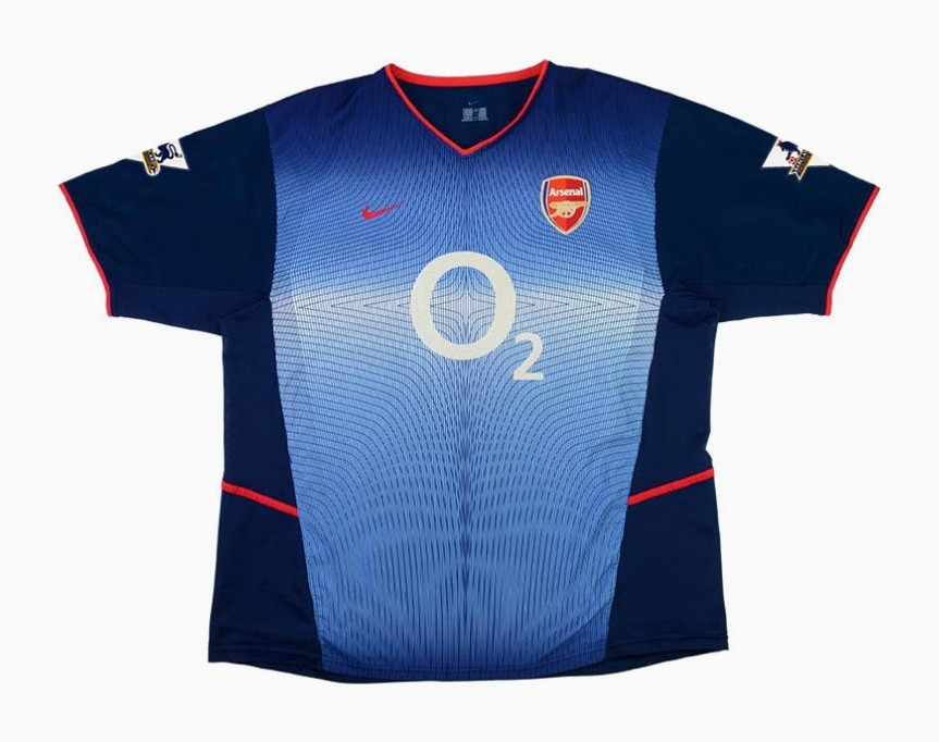 Maillot Exterieur Arsenal 2002-03