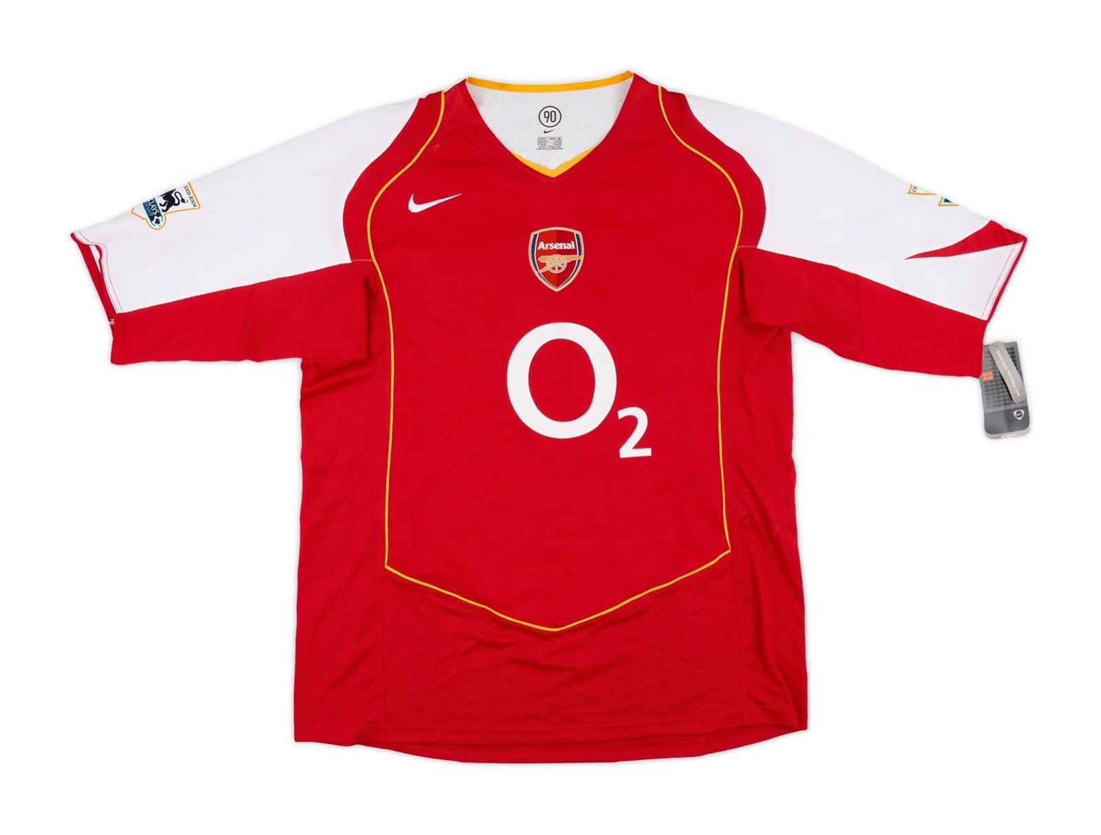 Maillot Domicile Arsenal 2004-05