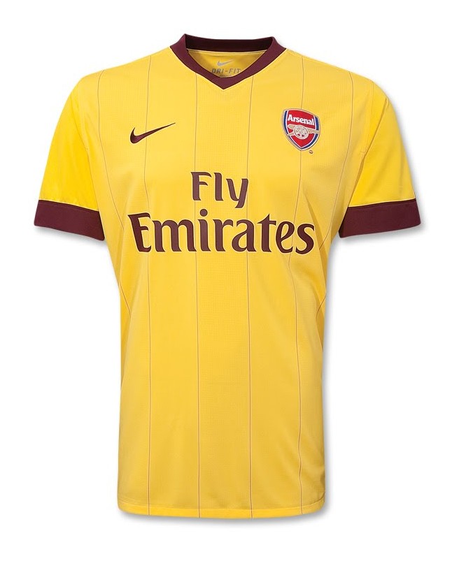 Maillot Exterieur Arsenal 2010-11