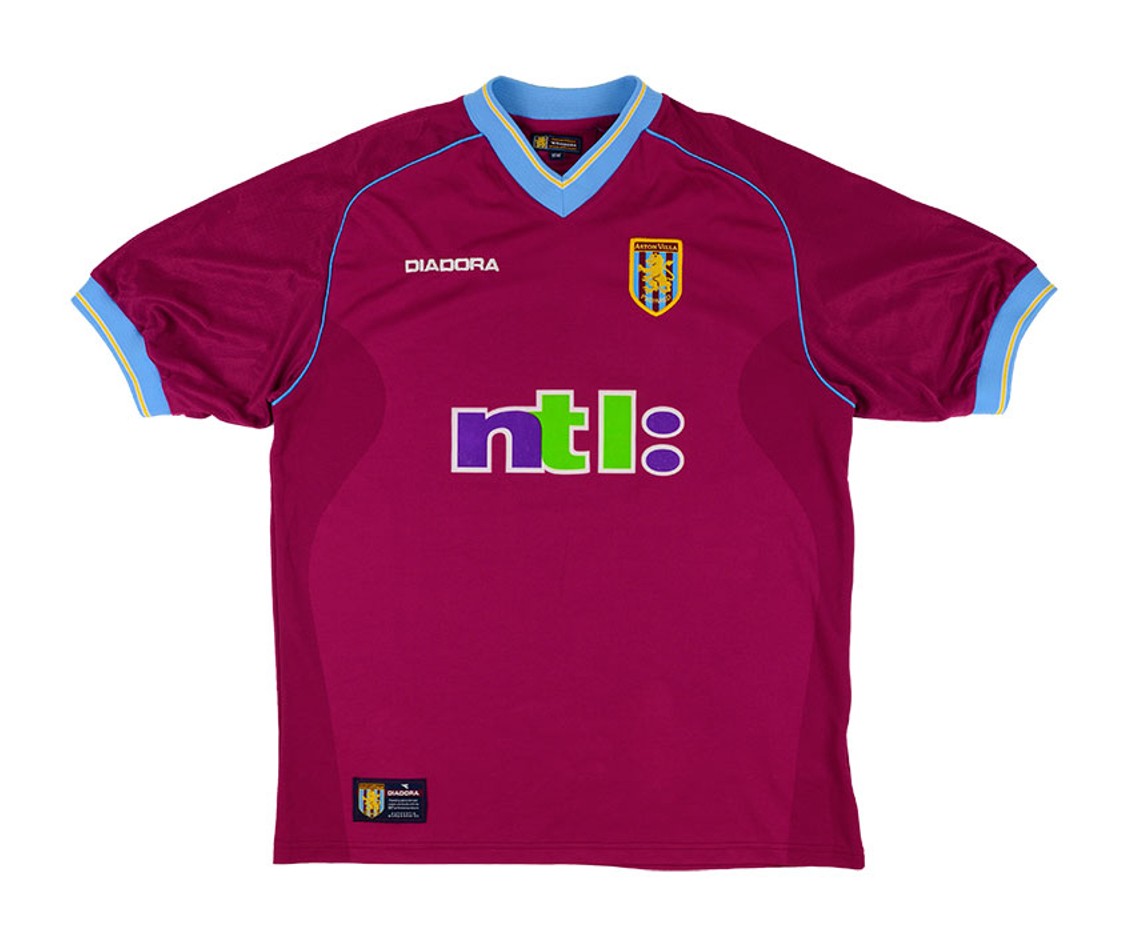 Maillot Domicile Aston Villa 2001-02