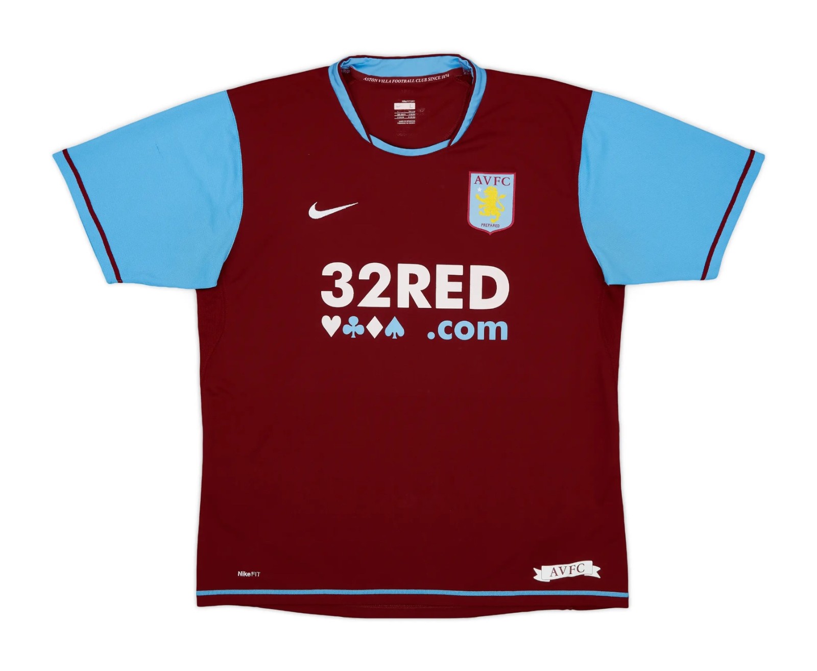 Maillot Domicile Aston Villa 2007-08
