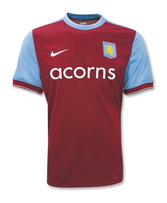 Maillot Domicile Aston Villa 2009-10