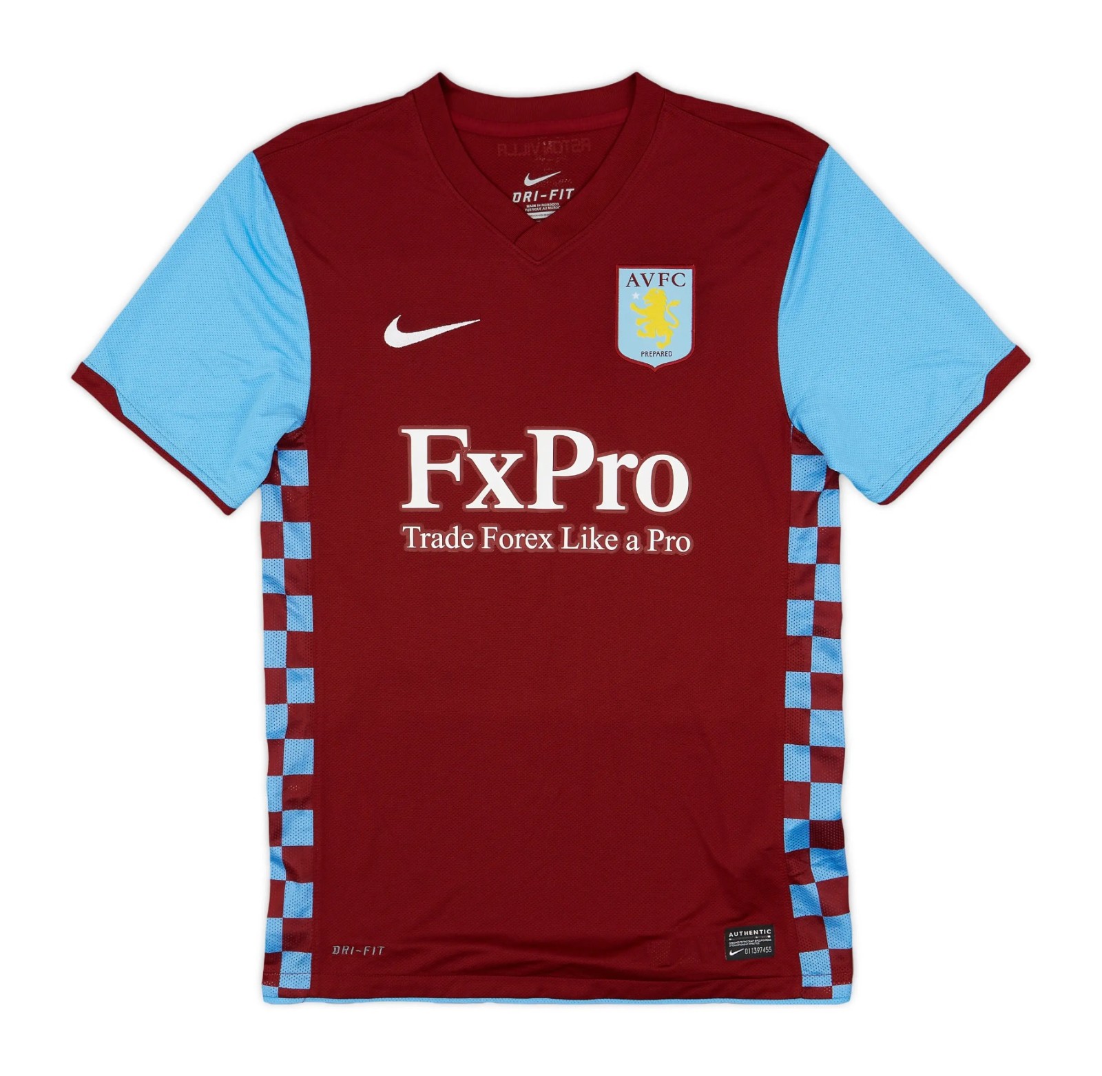 Maillot Domicile Aston Villa 2010-11