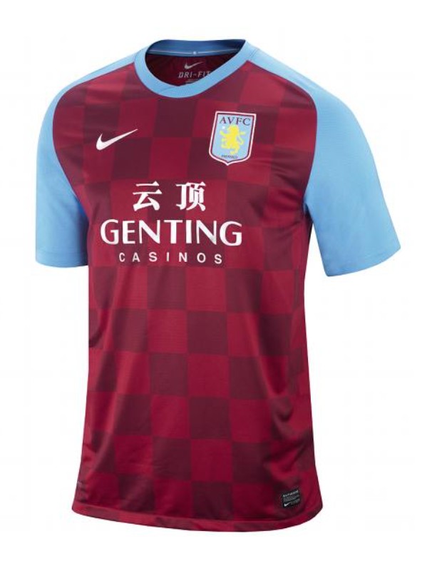 Maillot Domicile Aston Villa 2011-12