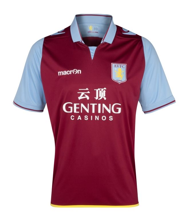 Maillot Domicile Aston Villa 2012-13
