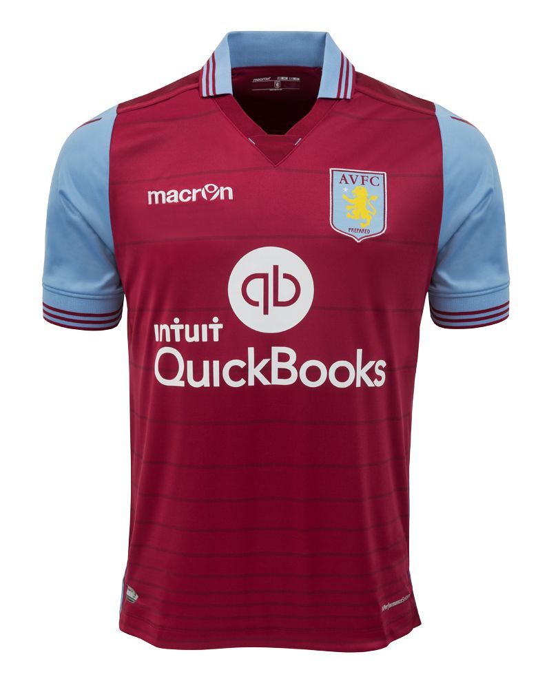 Maillot Domicile Aston Villa 2015-16
