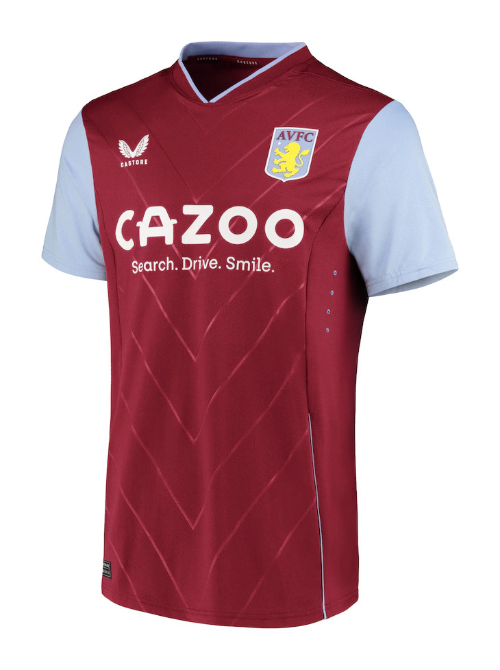 Maillot Domicile Aston Villa 2022-23