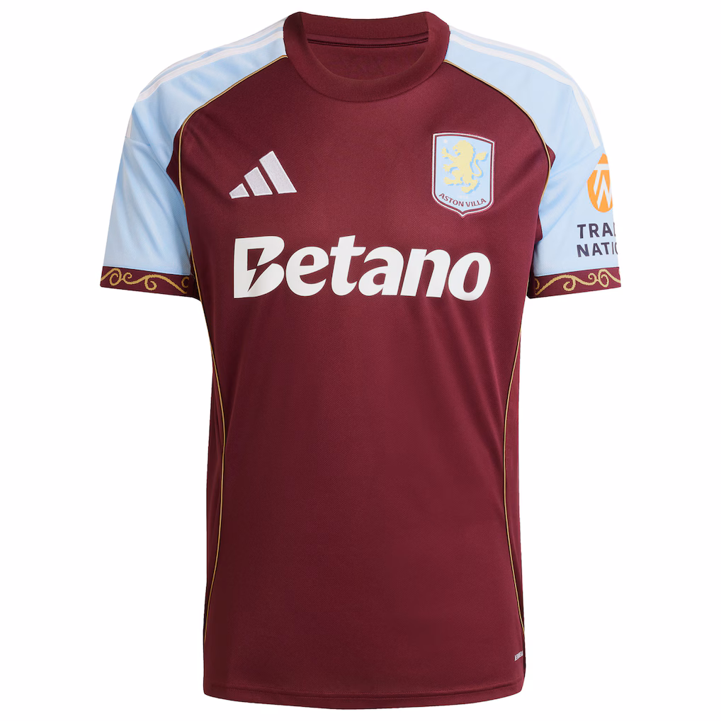 Maillot Domicile Aston villa 2025-26