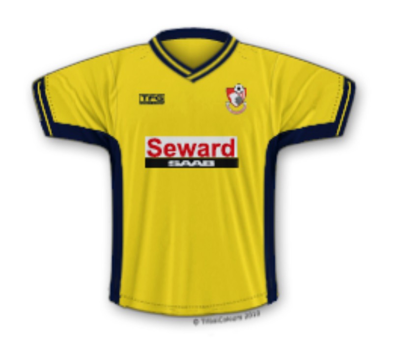 Maillot Exterieur AFC Bournemouth 2002-03