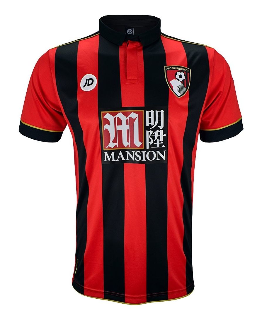 Maillot Domicile AFC Bournemouth 2016-17