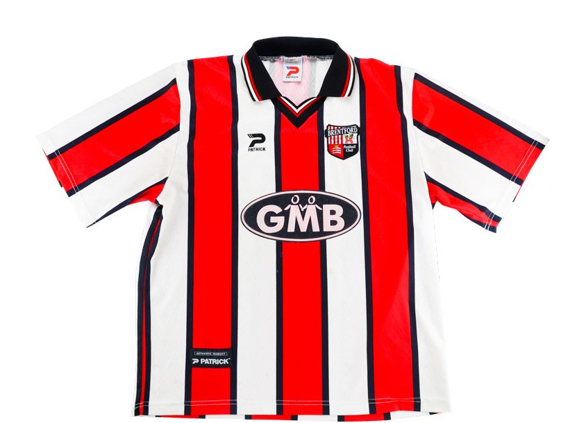 Maillot Domicile Brentford 2000-01