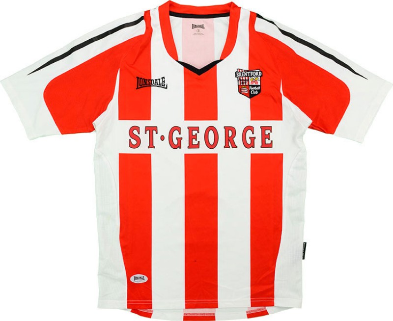 Maillot Domicile Brentford 2005-06