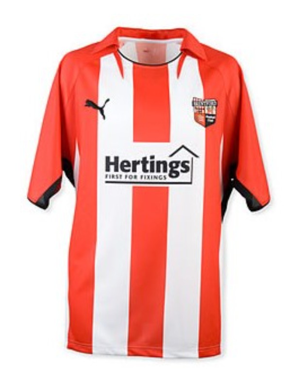 Maillot Domicile Brentford 2008-09
