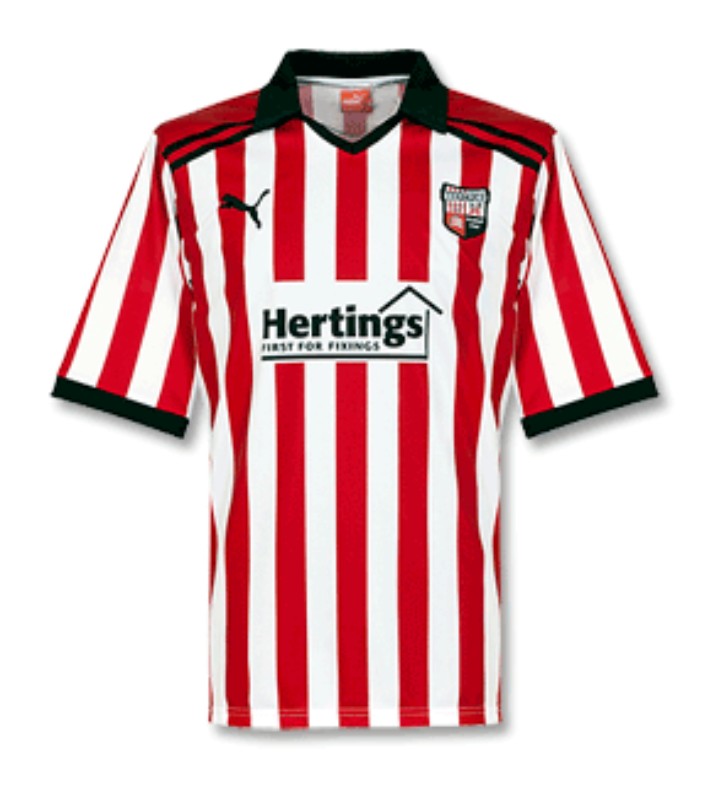Maillot Domicile Brentford 2011-12