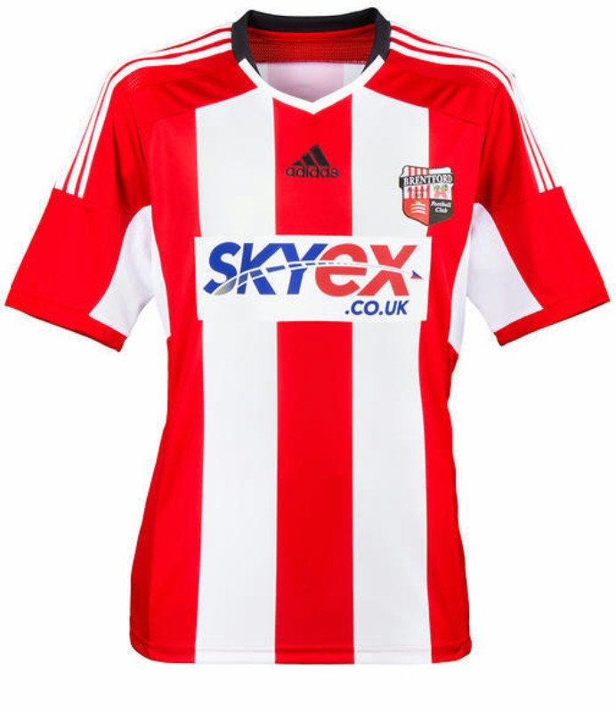 Maillot Domicile Brentford 2014-15