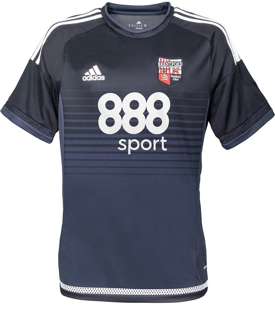 Maillot Exterieur Brentford 2016-17