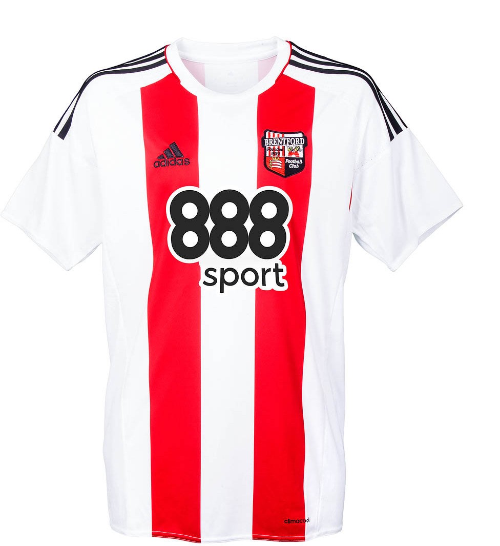 Maillot Domicile Brentford 2016-17