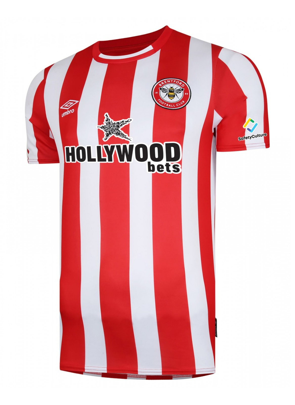 Maillot Domicile Brentford 2021-22