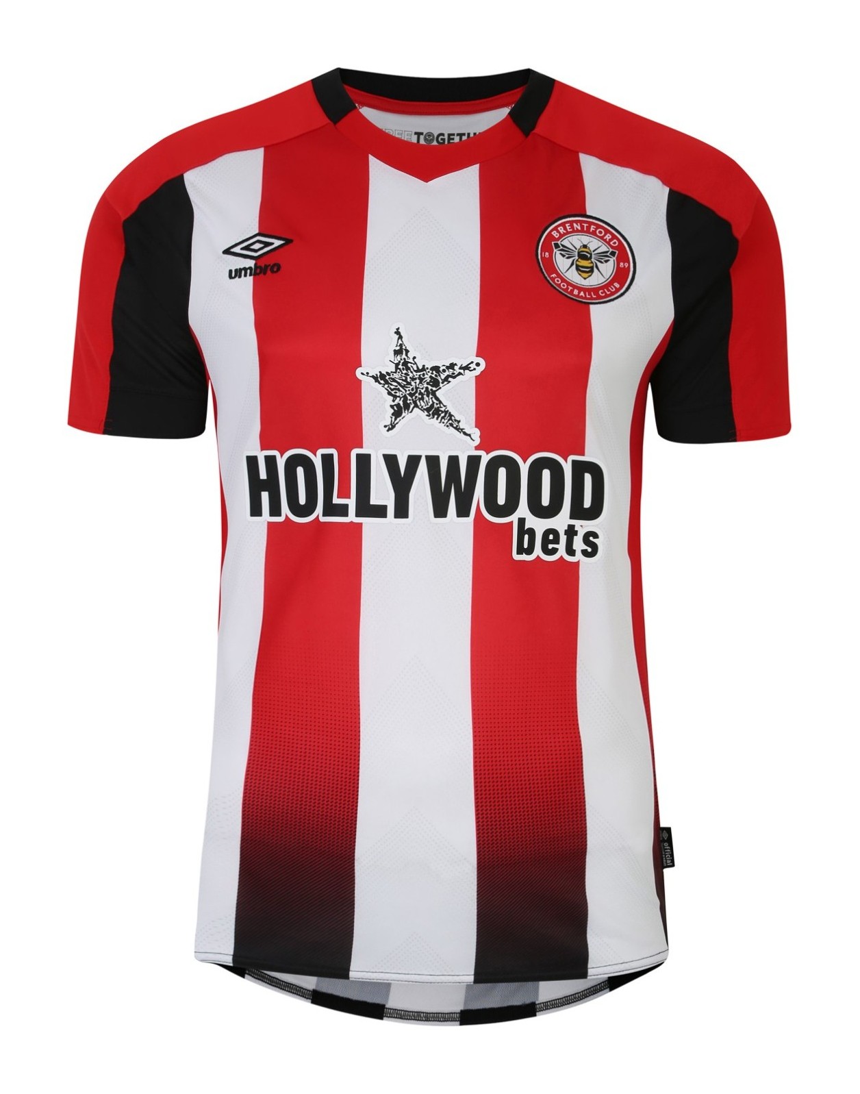 Maillot Domicile Brentford 2024-25