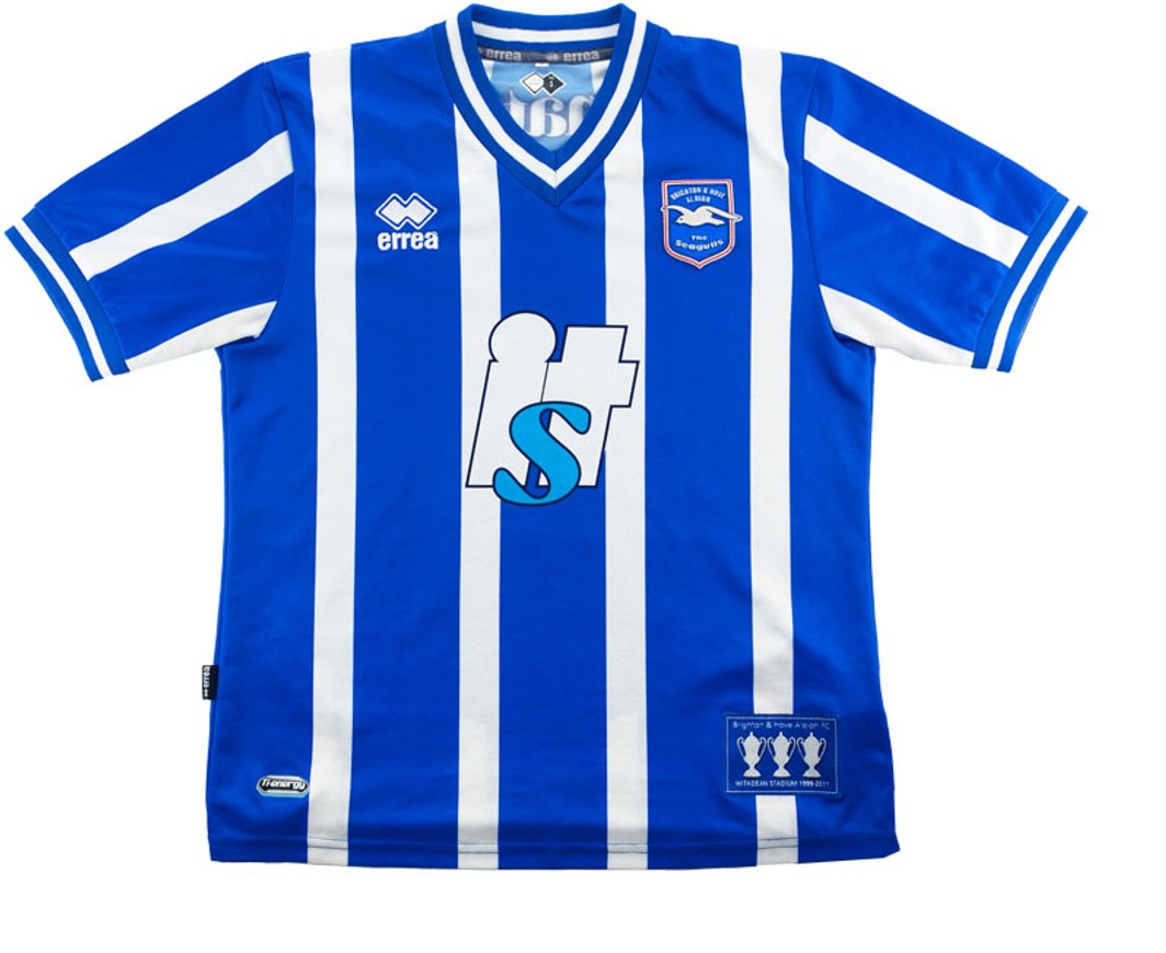 Maillot Domicile Brighton 2010-11