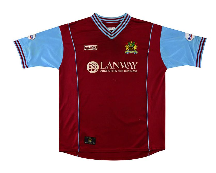 Maillot Domicile Burnley 2003-04