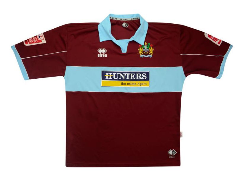 Maillot Domicile Burnley 2005-06