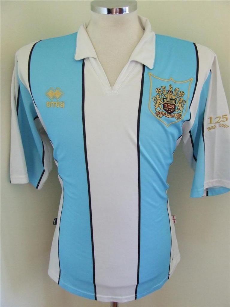 Maillot Spécial Burnley 2007-08 Anniversary