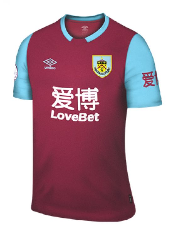 Maillot Domicile Burnley 2019-20