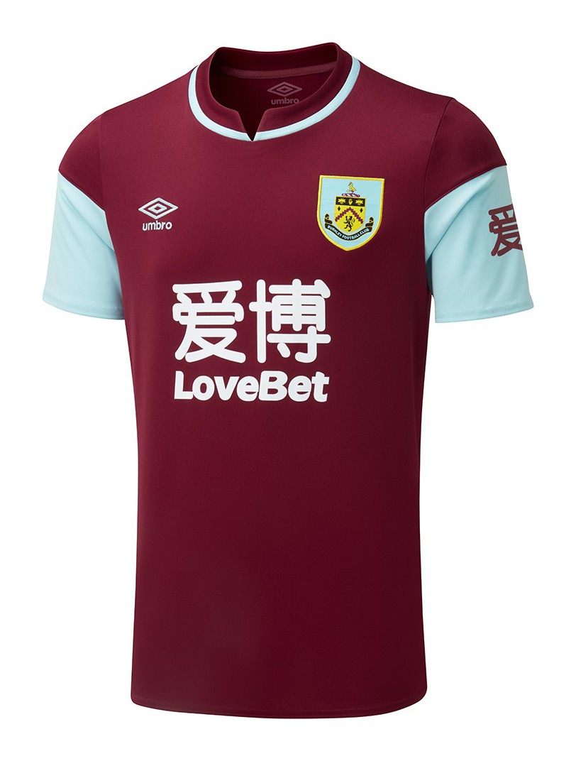 Maillot Domicile Burnley 2020-21