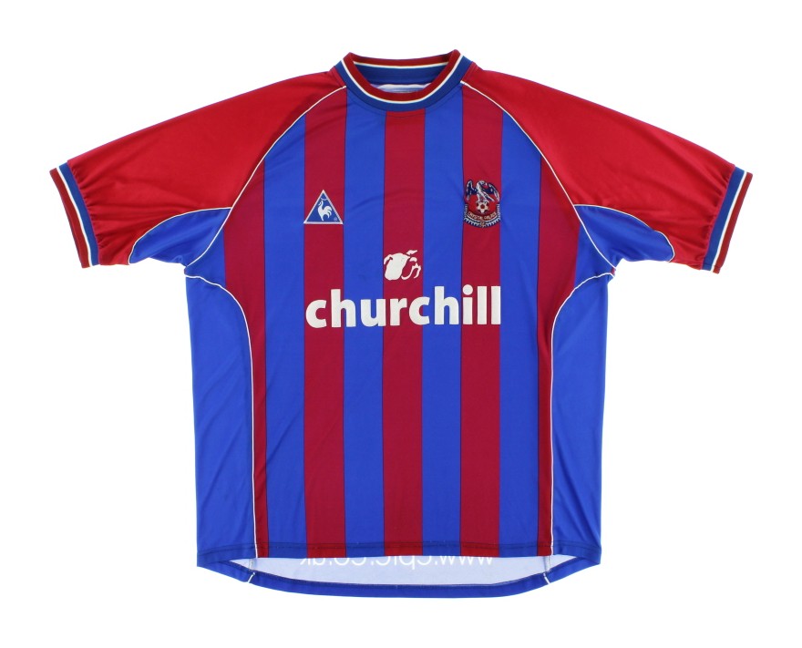 Maillot Domicile Crystal Palace 2001-02