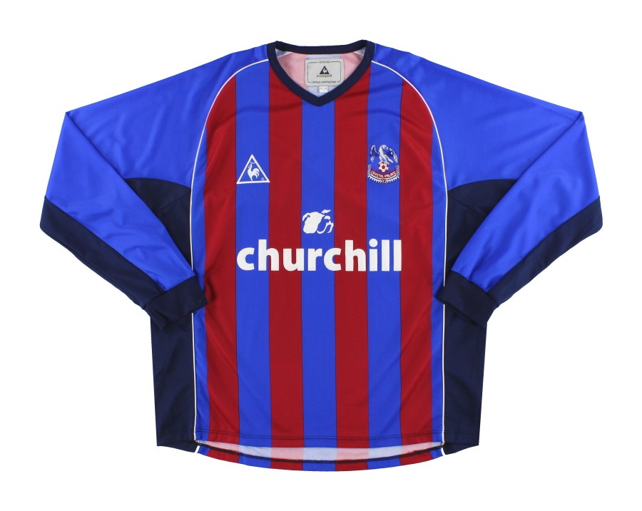 Maillot Domicile Crystal Palace 2002-03