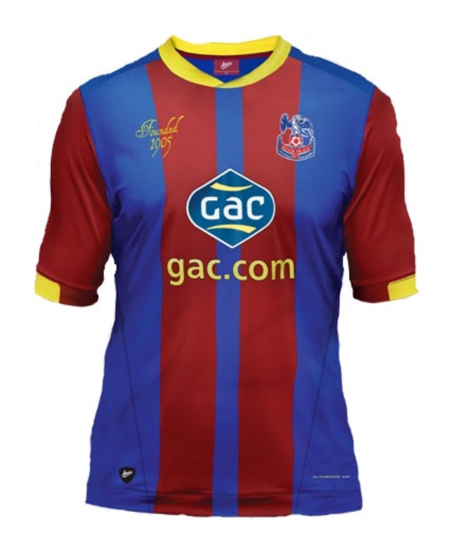 Maillot Domicile Crystal Palace 2012-13